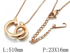 HY Stainless Steel 316L Necklaces-HYC14N0380H2W