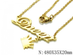 HY Stainless Steel 316L Necklaces-HYC09N0207LLS
