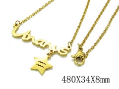 HY Stainless Steel 316L Necklaces-HYC09N0219MQ