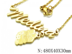 HY Stainless Steel 316L Necklaces-HYC09N0212LLS