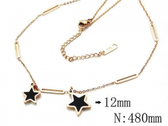 HY Stainless Steel 316L Necklaces-HYC14N0387HJR