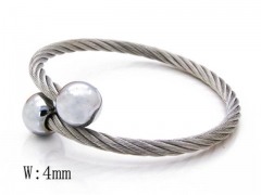 HY Stainless Steel 316L Bangle-HYC38B0372H00