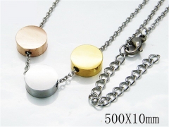 HY Stainless Steel 316L Necklaces-HYC59N0002NZ