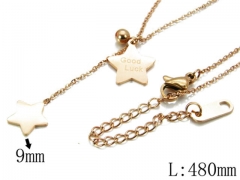 HY Stainless Steel 316L Necklaces-HYC14N0310PF