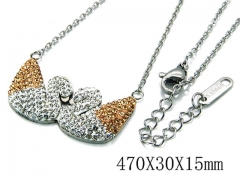 HY Stainless Steel 316L Necklaces-HYC80N0199HIW