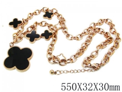 HY Stainless Steel 316L Necklaces-HYC68N0016I00