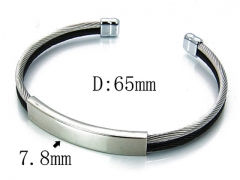 HY Stainless Steel 316L Bangle-HYC38B0449HKW