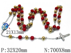 HY Stainless Steel 316L Necklaces-HYC76N0204HIR
