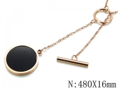 HY Stainless Steel 316L Necklaces-HYC14N0301PC