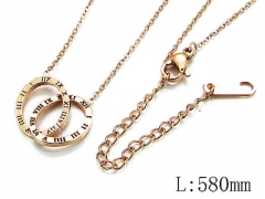 HY Stainless Steel 316L Necklaces-HYC14N0399OW