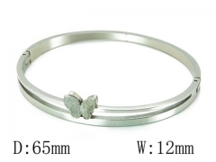 HY Stainless Steel 316L Bangle-HYC59S0600HGG
