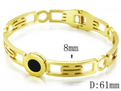 HY Stainless Steel 316L Bangle-HYC14B0494HPX