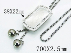 HY Stainless Steel 316L Necklaces-HYC02N0119HHF