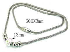 HY Stainless Steel 316L Necklaces-HYC02N0066HIV