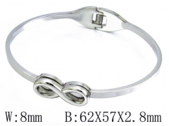 HY Stainless Steel 316L Bangle-HYC64B0083H80