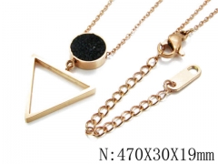 HY Stainless Steel 316L Necklaces-HYC14N0302HED