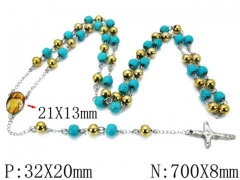 HY Stainless Steel 316L Necklaces-HYC76N0190HIA