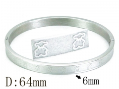 HY Stainless Steel 316L Bangle-HYC02B0606HEE