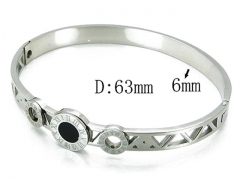 HY Stainless Steel 316L Bangle-HYC14B0542HMZ