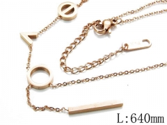 HY Stainless Steel 316L Necklaces-HYC14N0400PY