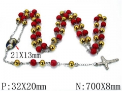 HY Stainless Steel 316L Necklaces-HYC76N0202HID
