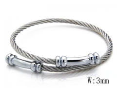 HY Stainless Steel 316L Bangle-HYC38B0366P0