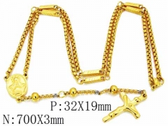HY Stainless Steel 316L Necklaces-HYC61N0108H50