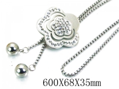 HY Stainless Steel 316L Necklaces-HYC02N0102HHV