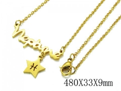 HY Stainless Steel 316L Necklaces-HYC09N0218MA