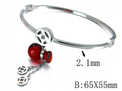 HY Stainless Steel 316L Bangle-HYC14B0655HPL