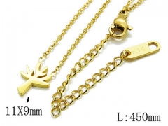 HY Stainless Steel 316L Necklaces-HYC14N0367ML