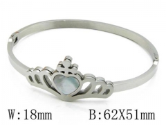 HY Stainless Steel 316L Bangle-HYC58B0018H70