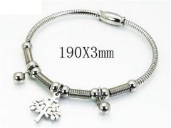 HY Stainless Steel 316L Bangle-HYC55B0598NY