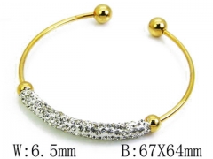 HY Stainless Steel 316L Bangle-HYC58B0106H00
