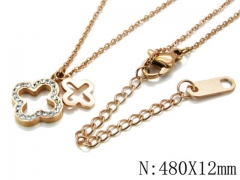HY Stainless Steel 316L Necklaces-HYC14N0291HYCA