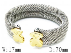 HY Stainless Steel 316L Bangle-HYC68B0017I10