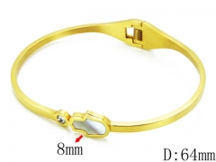 HY Stainless Steel 316L Bangle-HYC64B0374IZZ