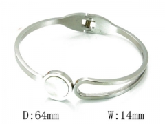 HY Stainless Steel 316L Bangle-HYC59S0607HHL