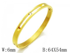 HY Stainless Steel 316L Bangle-HYC58B0038H40