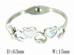 HY Stainless Steel 316L Bangle-HYC59S0551HJW