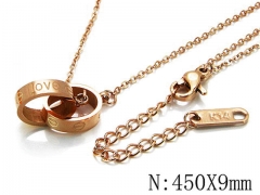HY Stainless Steel 316L Necklaces-HYC14N0326OG