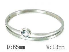 HY Stainless Steel 316L Bangle-HYC59S0602HSS