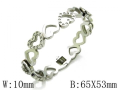 HY Stainless Steel 316L Bangle-HYC58B0045I00