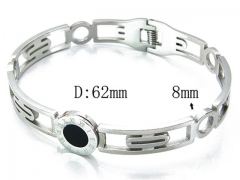 HY Stainless Steel 316L Bangle-HYC14B0501HML
