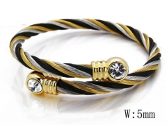HY Stainless Steel 316L Bangle-HYC38B0382I20