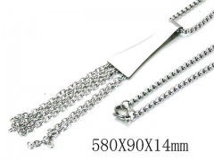 HY Stainless Steel 316L Necklaces-HYC02N0106HHD