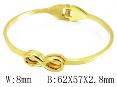 HY Stainless Steel 316L Bangle-HYC64B0085I00