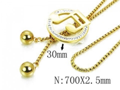 HY Stainless Steel 316L Necklaces-HYC02N0112HIQ