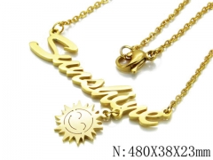 HY Stainless Steel 316L Necklaces-HYC09N0204LLA