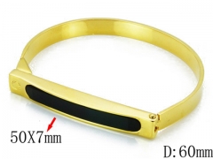 HY Stainless Steel 316L Bangle-HYC64B0358IKZ
